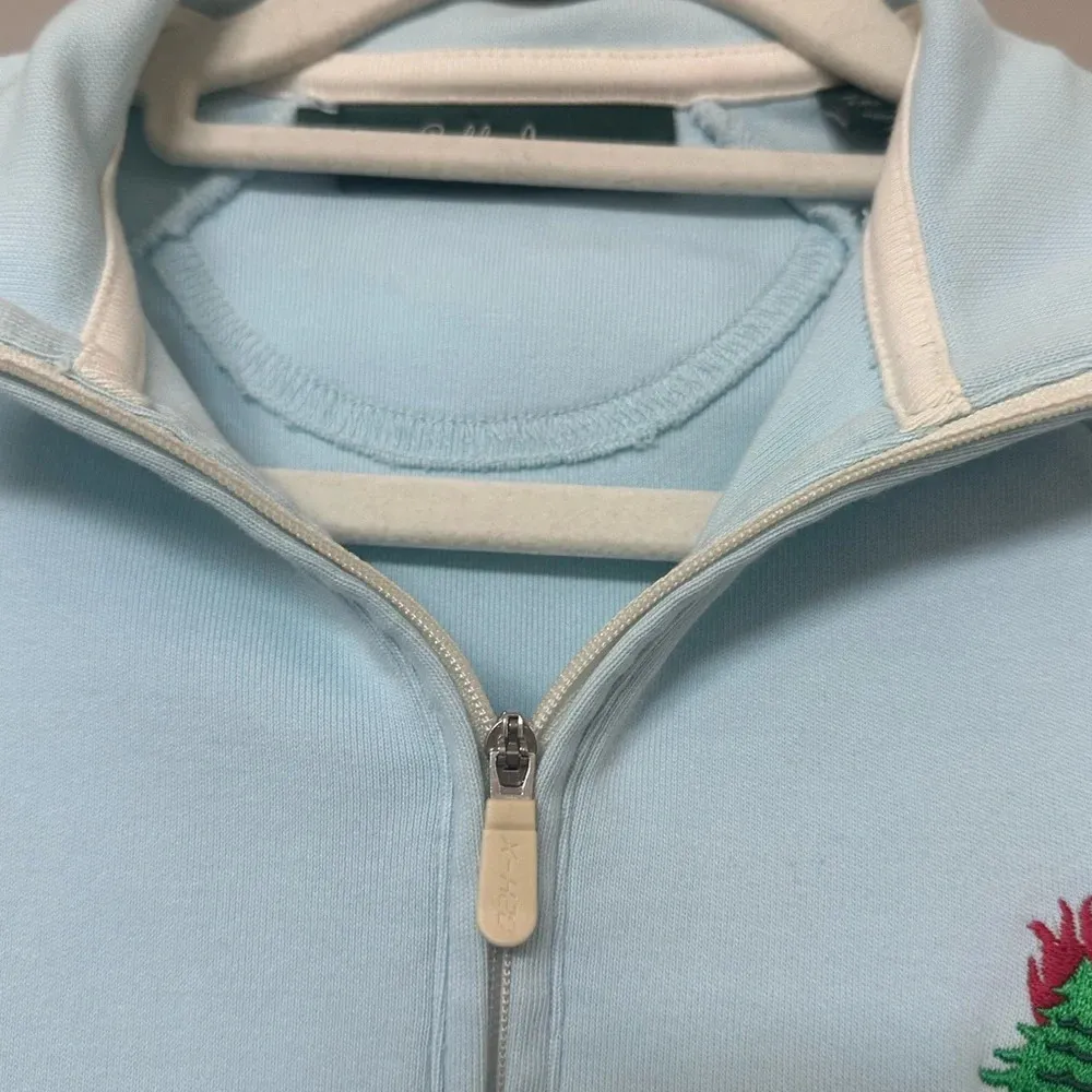 Bobby Jones Light Blue Quarter Zip Pullover - Image 2