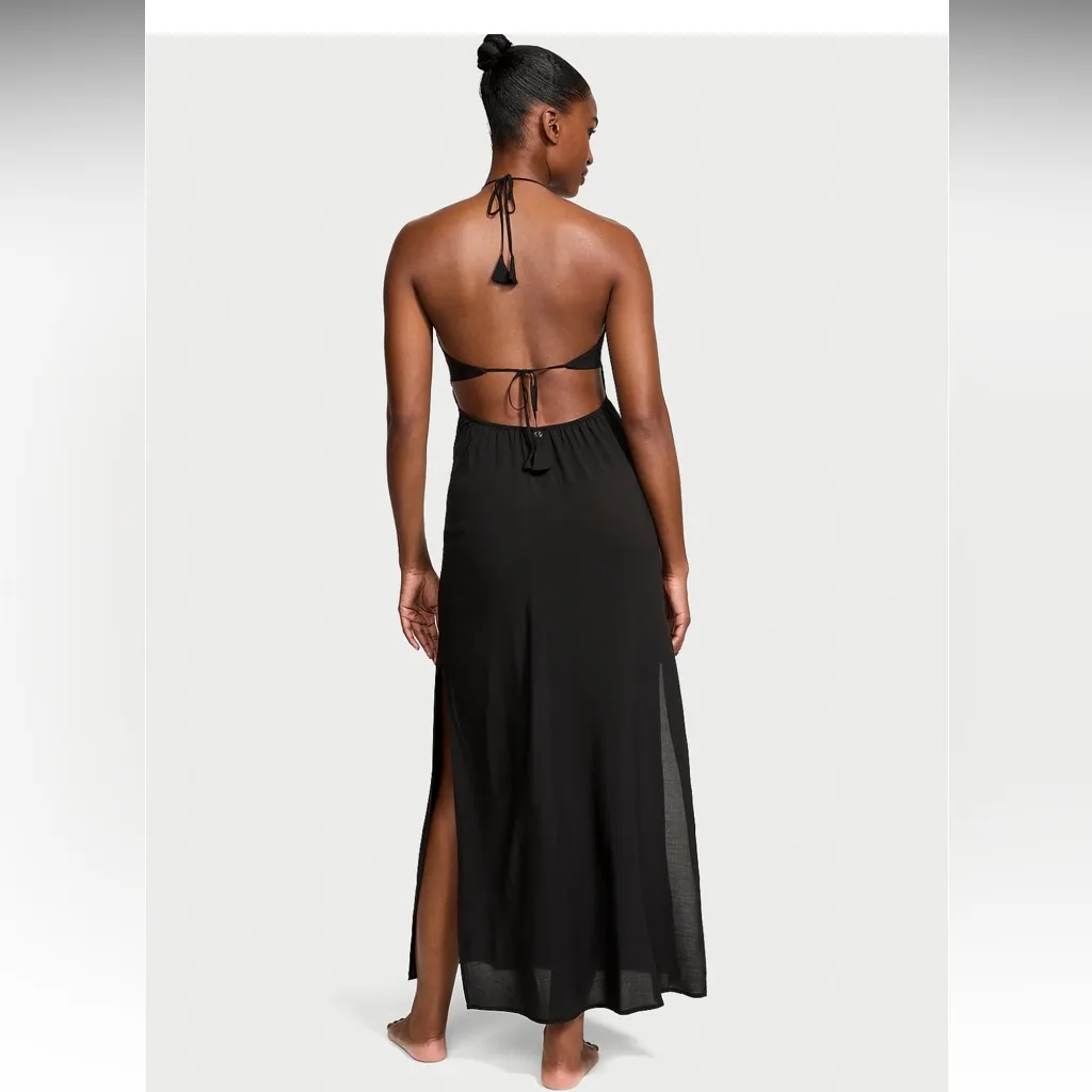 Victoria's Secret Beachwear Halter Maxi Dress - Image 2