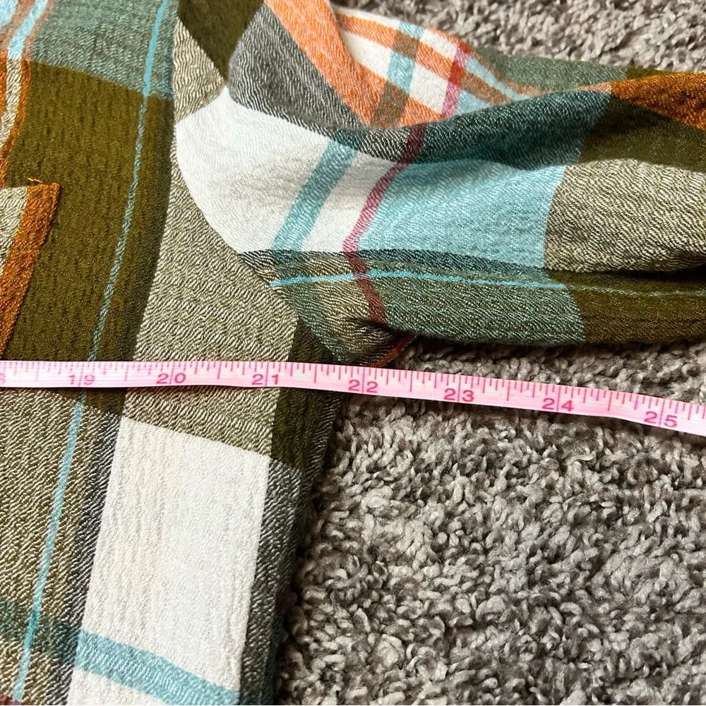 Cato Plaid Button-Up Shirt Dress - Image 9