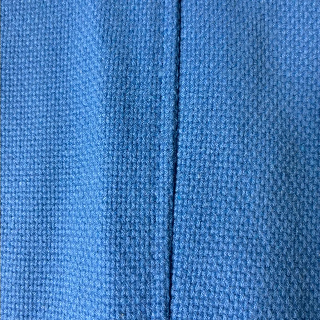 Lands' End Light Blue Blazer with Green Lining - Image 11