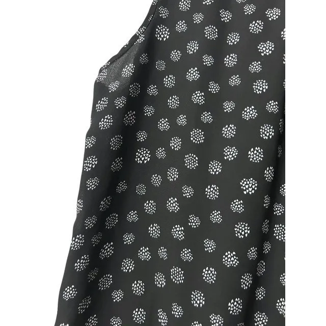 Spense L Sleeveless Button Front Tunic Dress Black Cottagecore Modest Bohemian Size L - Image 13