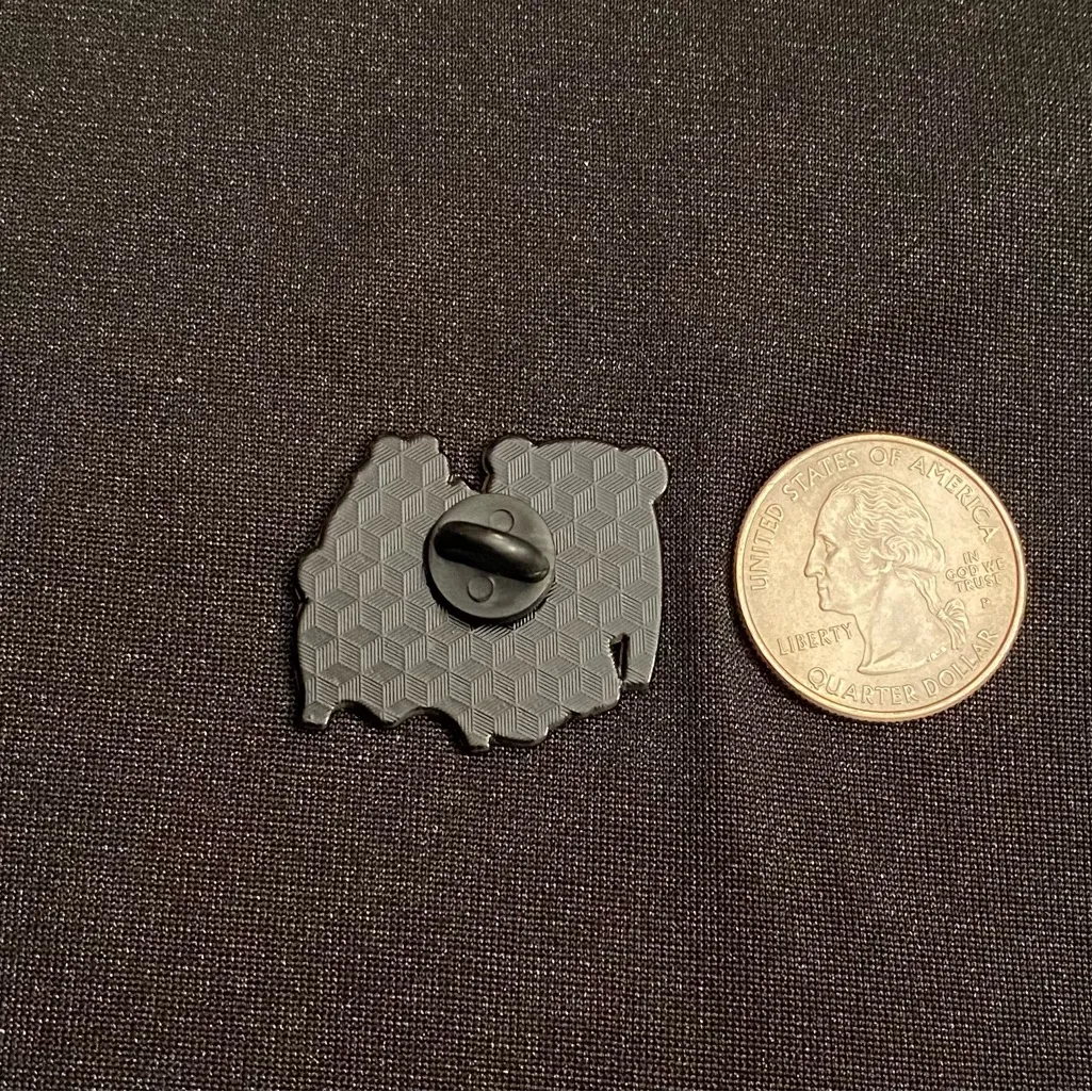 Frog and Toad Enamel Pin/Magnet | Feeling under the weather Brown - Image 2