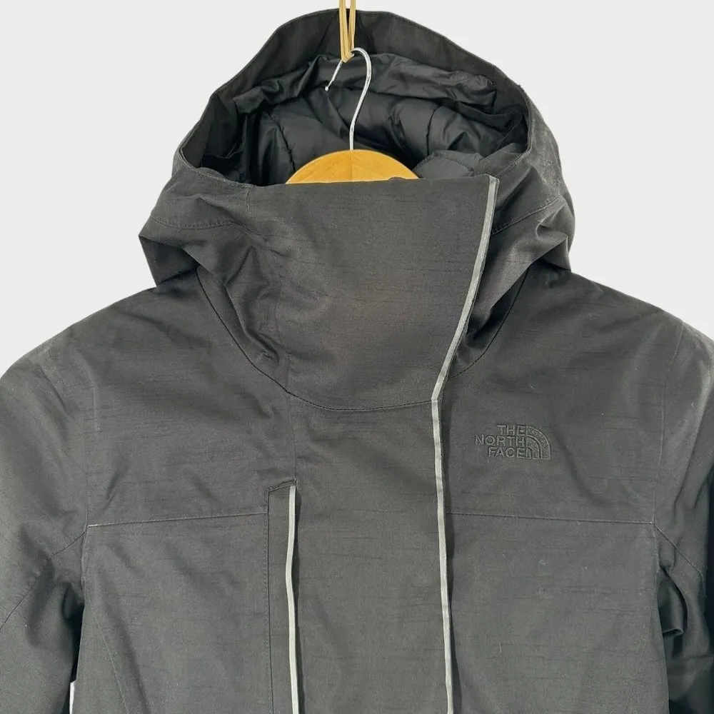 The North Face 550 Black Far Northern Waterproof Down Fill Hooded Parka Size XS - Image 2