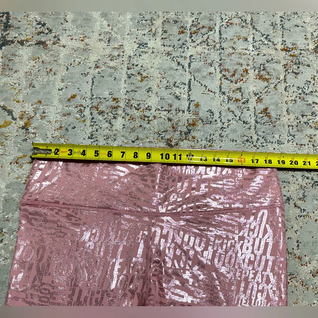 FABLETICS Define PowerHold® High-Waisted 7/8 Legging Pink Metallic size 2X NEW - Image 5