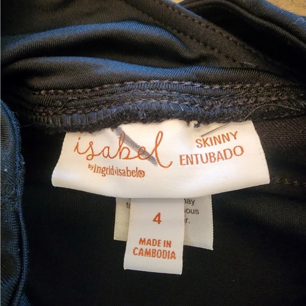 Isabel Maternity black skinny pants size 4 - Image 3