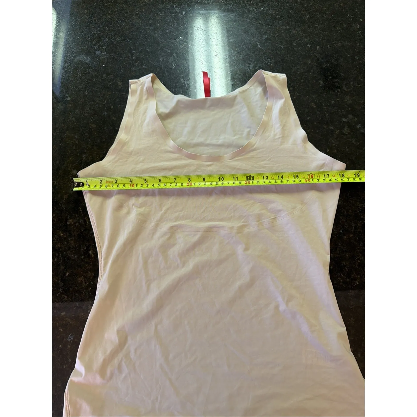 SPANX Tank Top Womens XL Thinstincts Lightweight Shaping Baselayer Beige Shape - Image 5