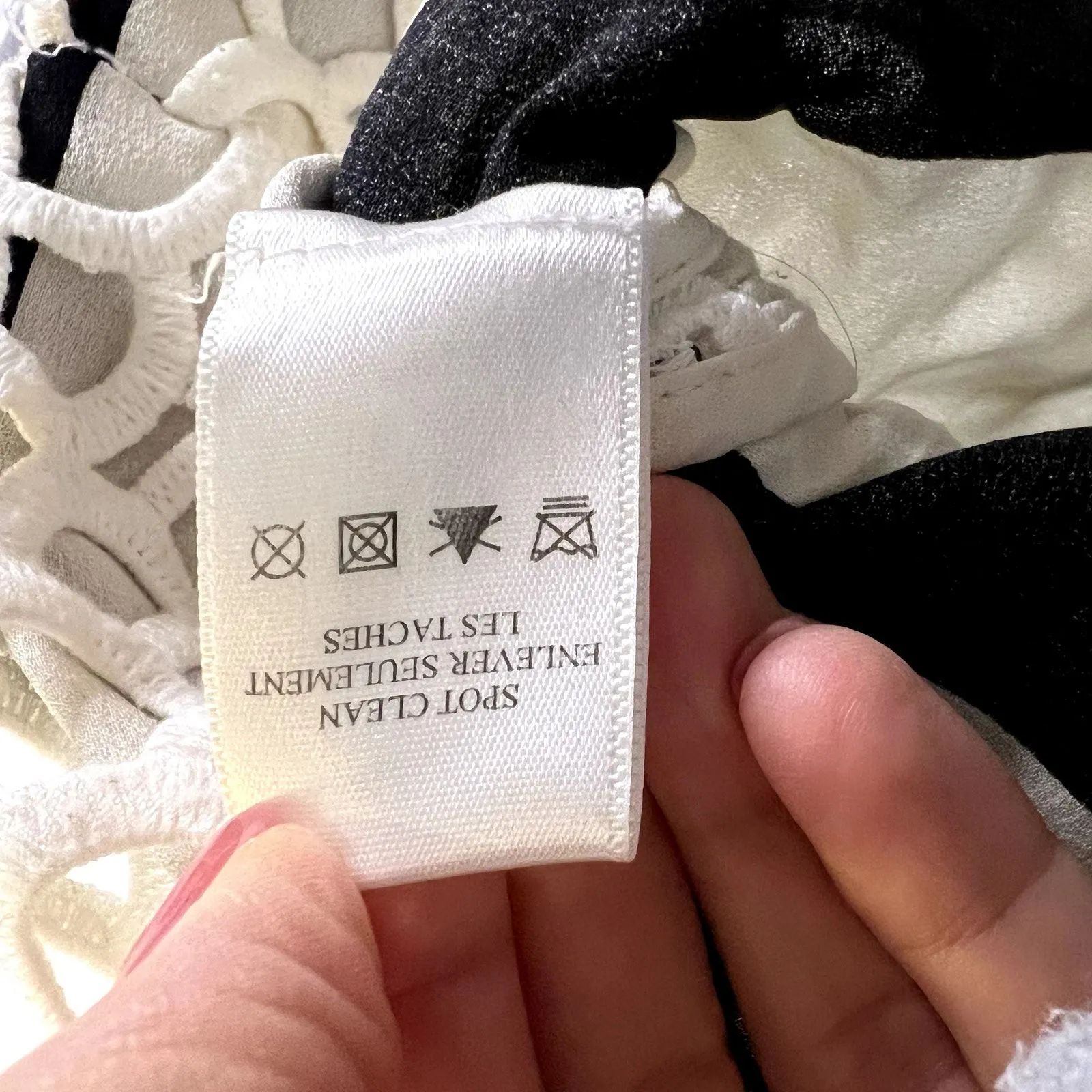 A.L.C. Della Lace Overlay Pencil Skirt Size 0 - Image 5