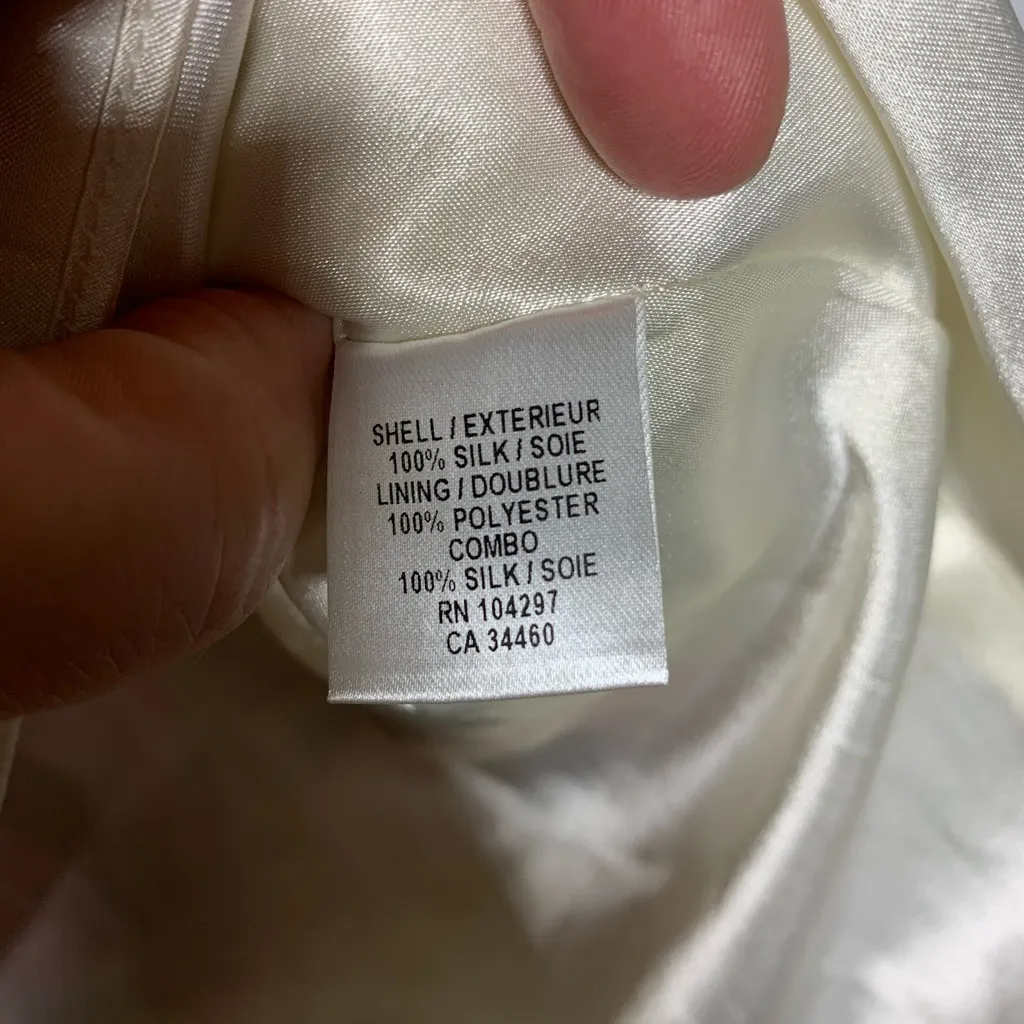 Milly 6 Floral Silk Sheath Dress CP0552‎ - Image 3