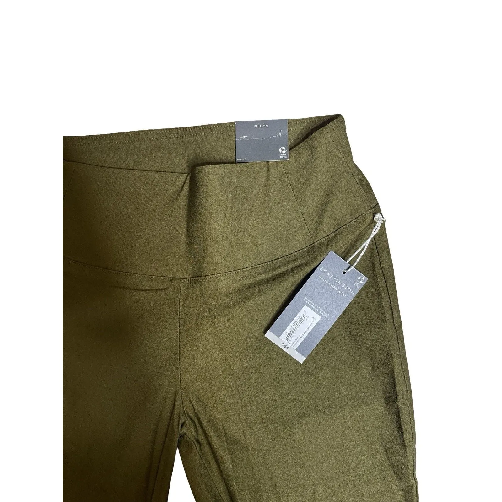 Worthington New with tags Pants Pull on Skinny Leggings Green Women Size 2 - Image 10