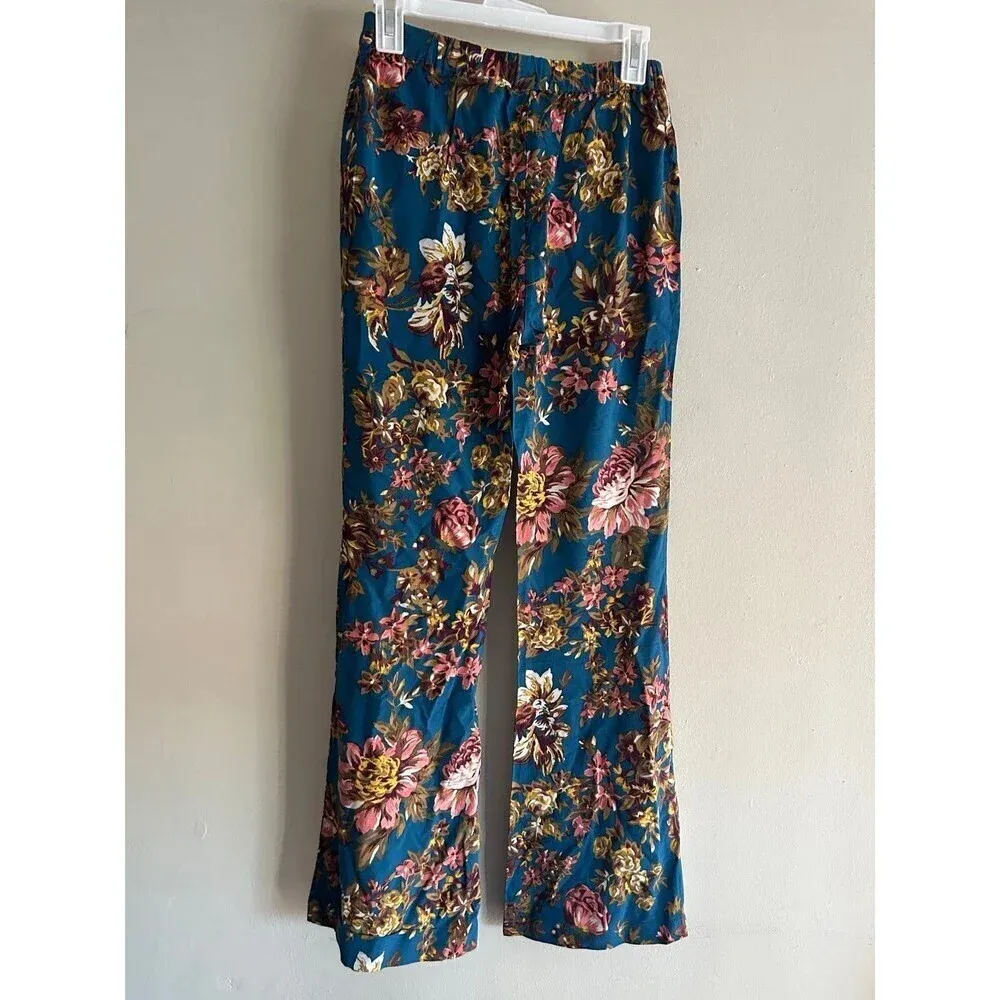 Tavik Women’s floral pull on Palazzo pants size S NWT - Image 2