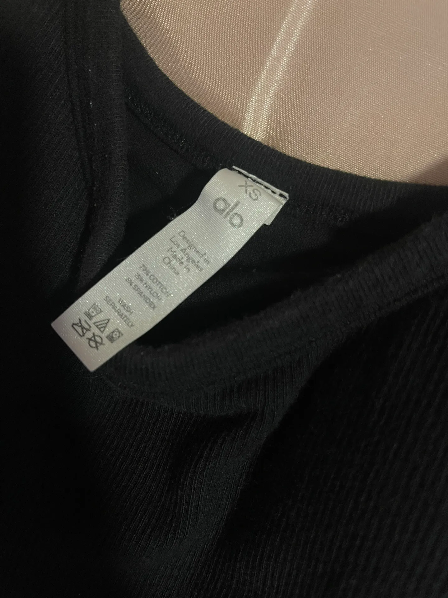 Alo Yoga ribbed romper - Image 3