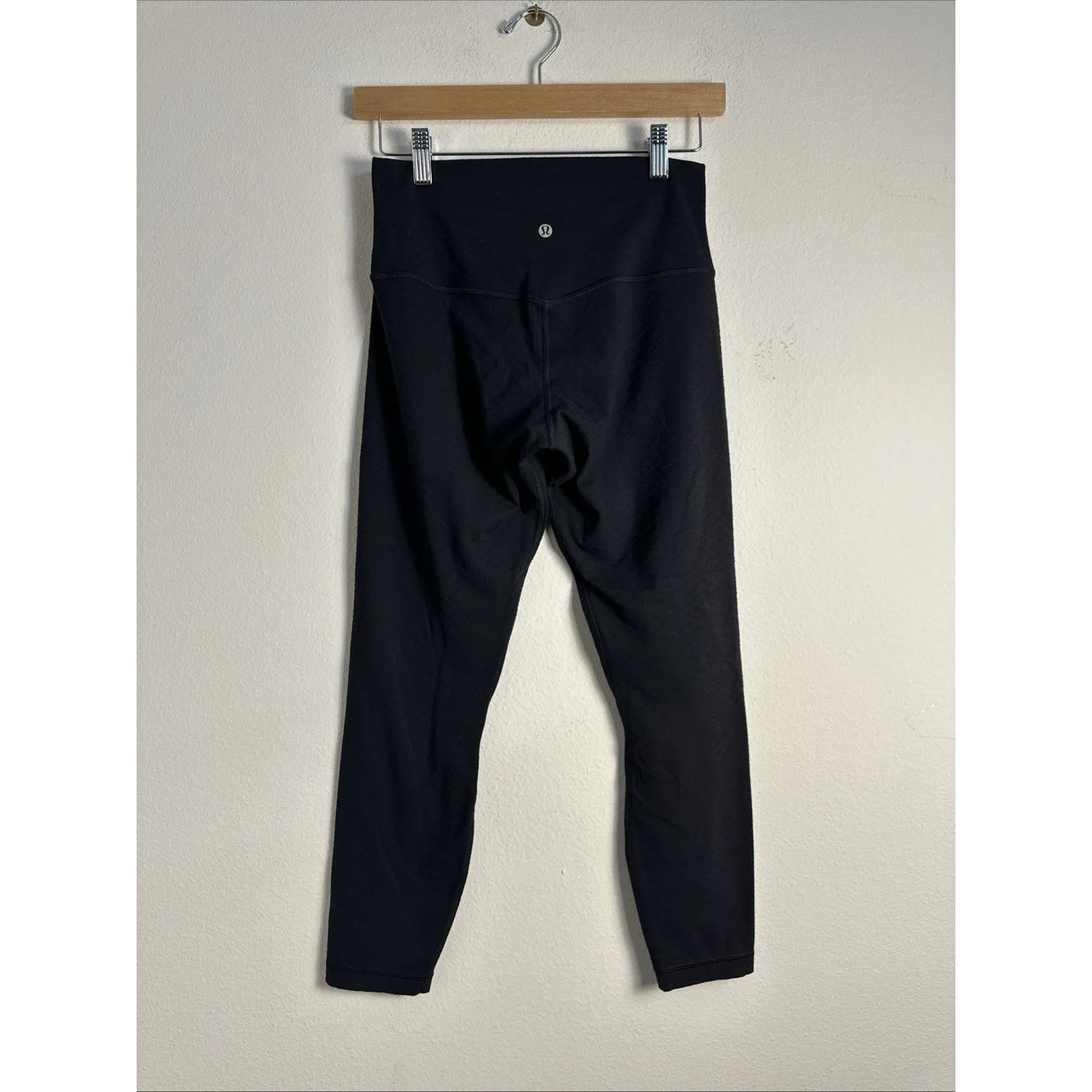 Lululemon Leggings Womens 8 Black Align High Rise 25” Yoga Gym Workout - Image 4