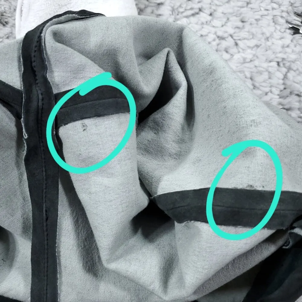 READ Carlisle New York Suede Leather Gray Green Leggings Skinny Pants Size 4 - Image 8