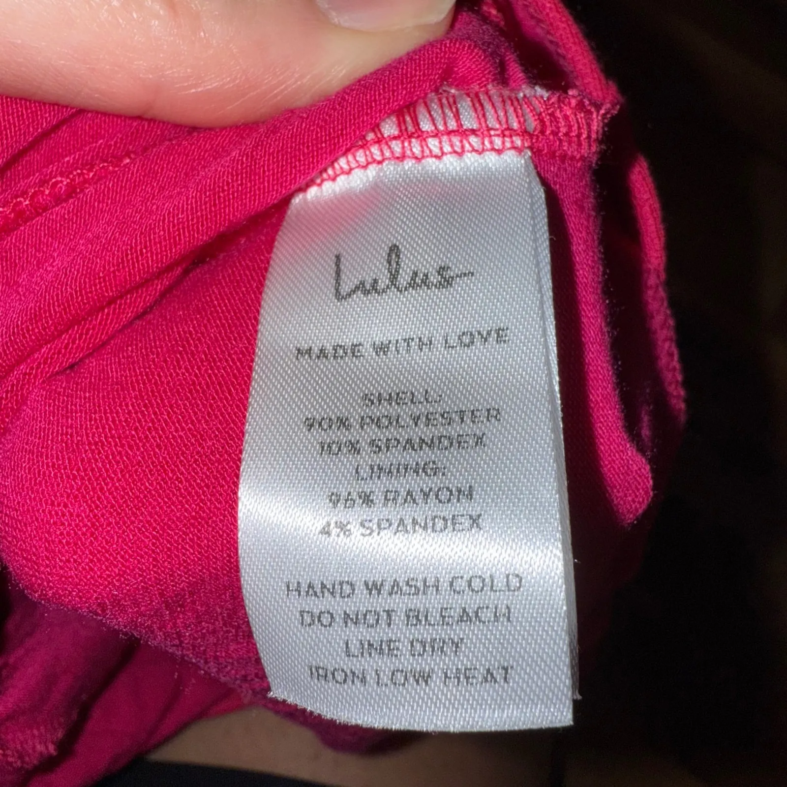 Lulus Ruched Mesh Bodysuit Deep V Neck Long Sleeve Hot Pink Sexy Top Small sheer - Image 5