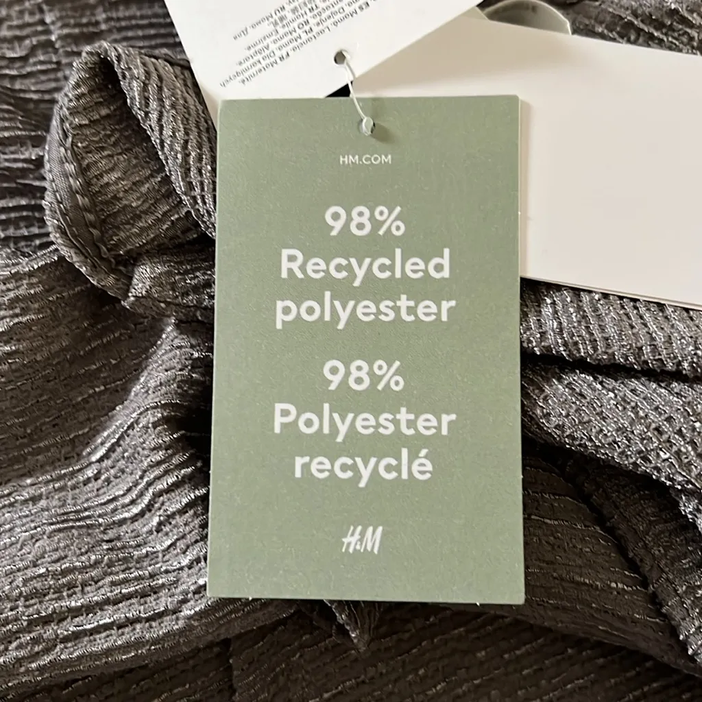 NWT - S - H&M Mama/Maternity Gray Long Sleeve Mama Nursing Dress - Image 7