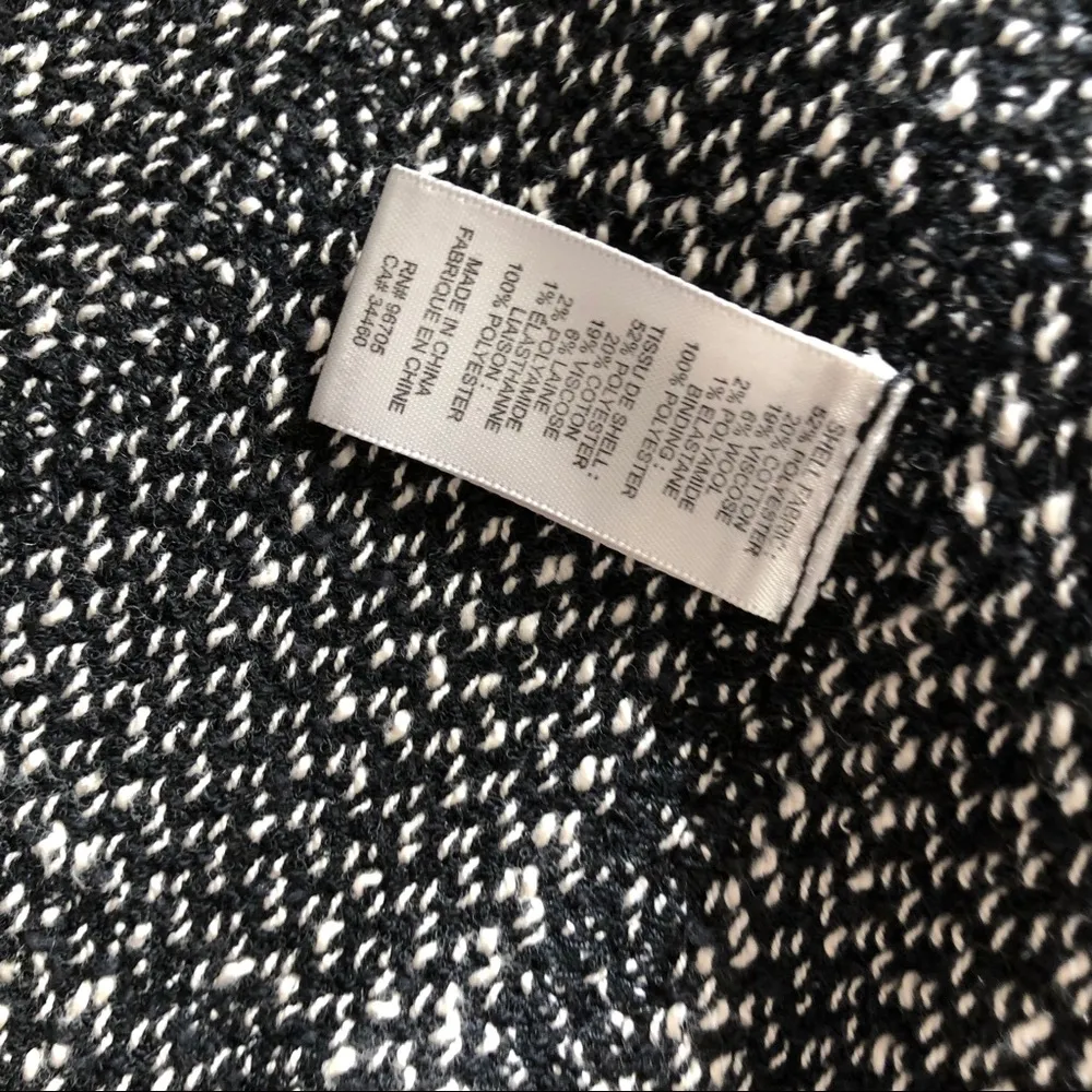 Rebecca Taylor structure tweed blazer Sz 2 - Image 8