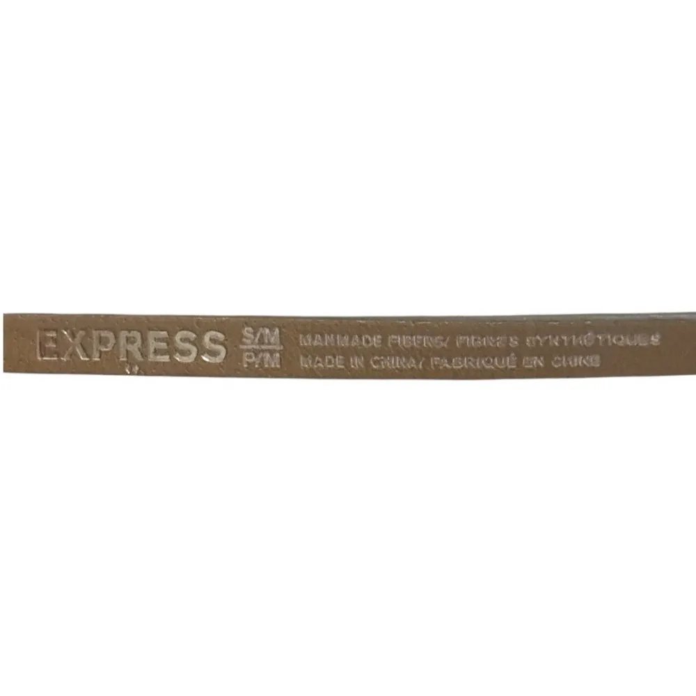 Express Silver O-Ring Belt - Image 2