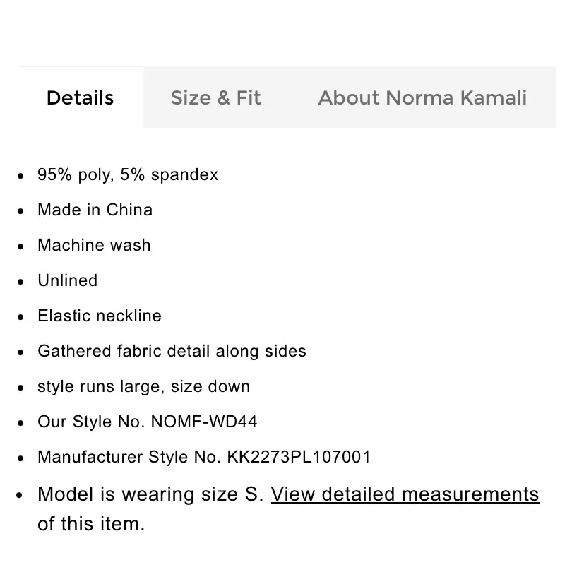 NWT Norma Kamali Black Shirred Sophia Midi Dress - Image 6