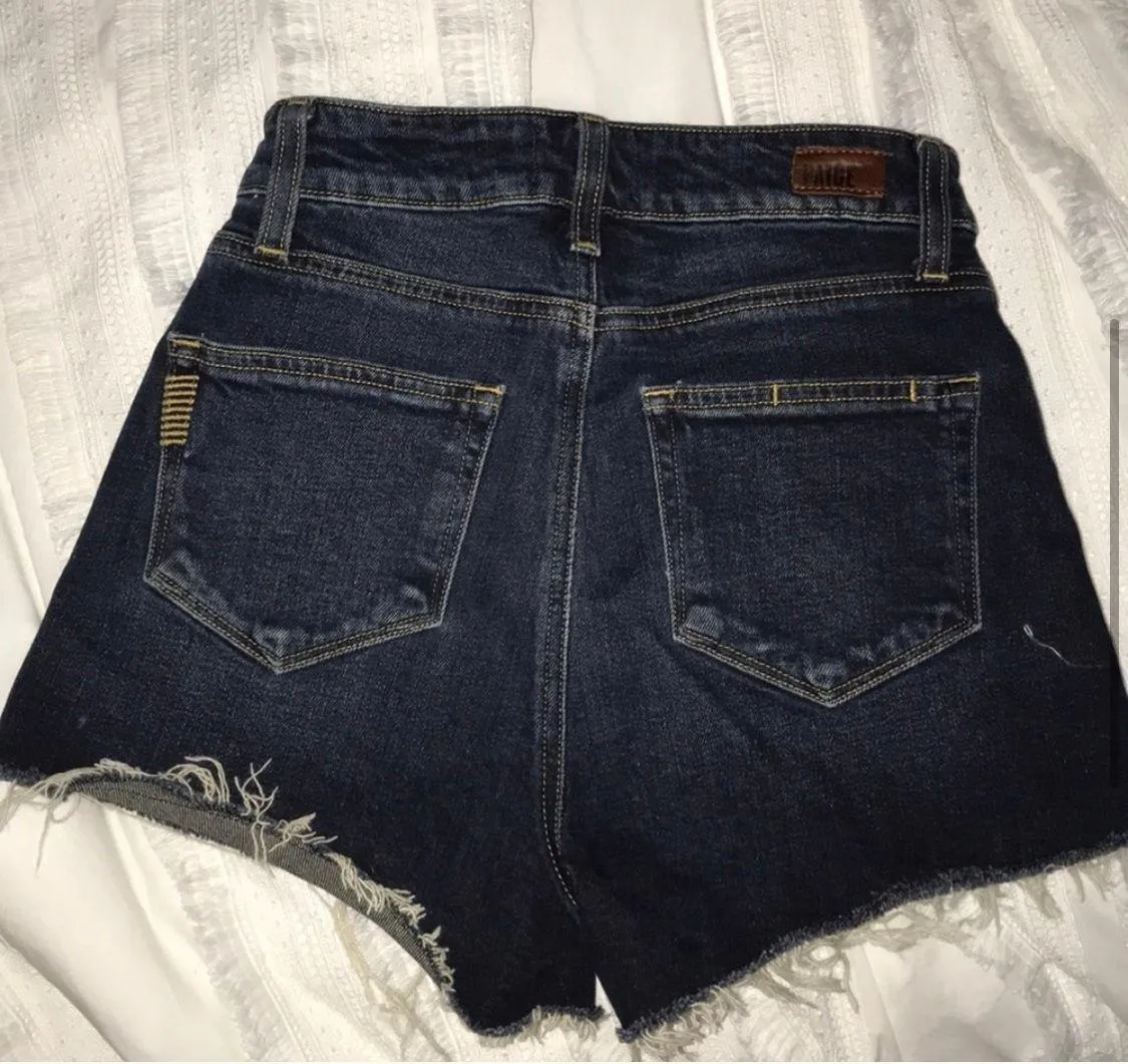 “Margot” high rise denim Shorts - Image 4