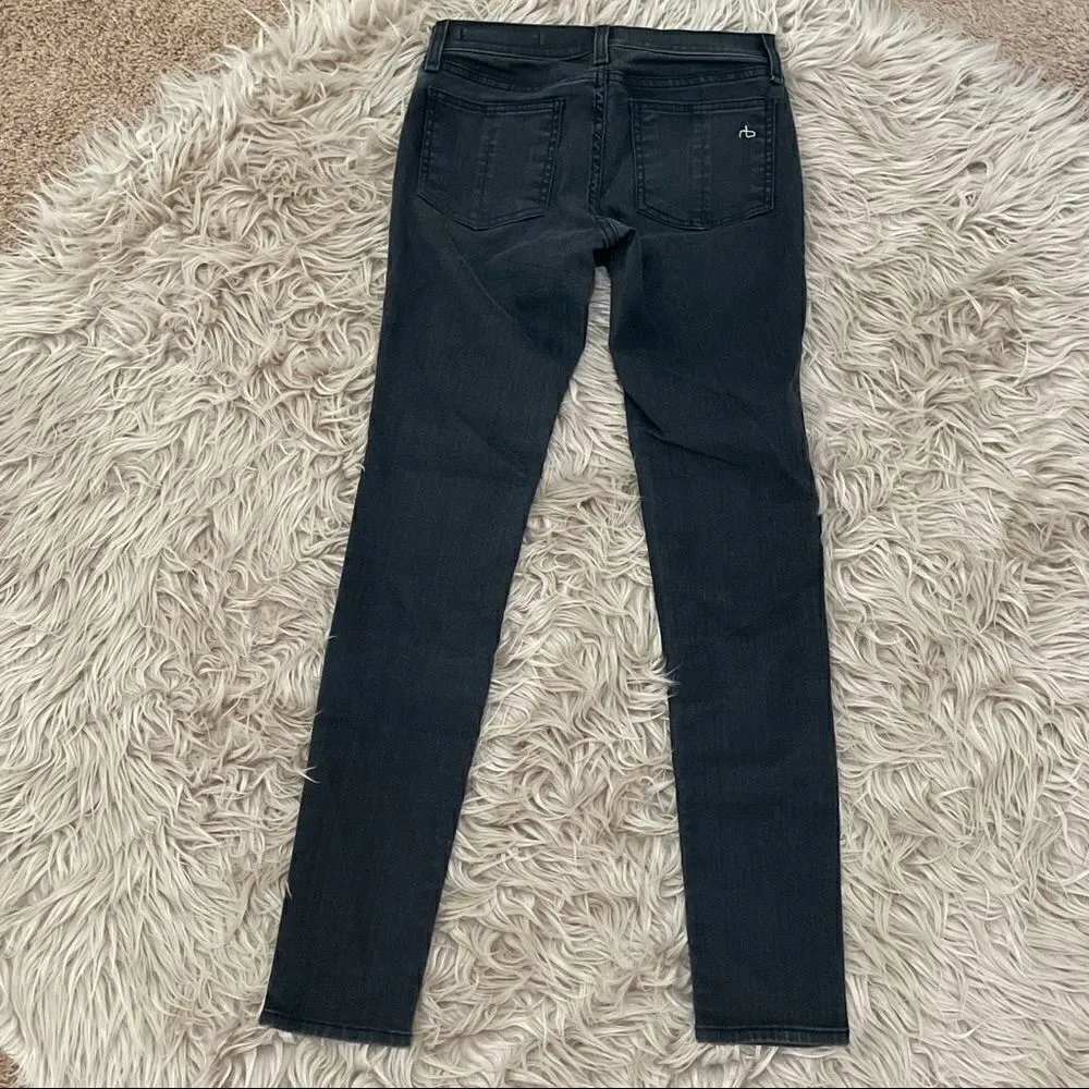 Rag and Bone  unique black jeans size 26 - Image 7