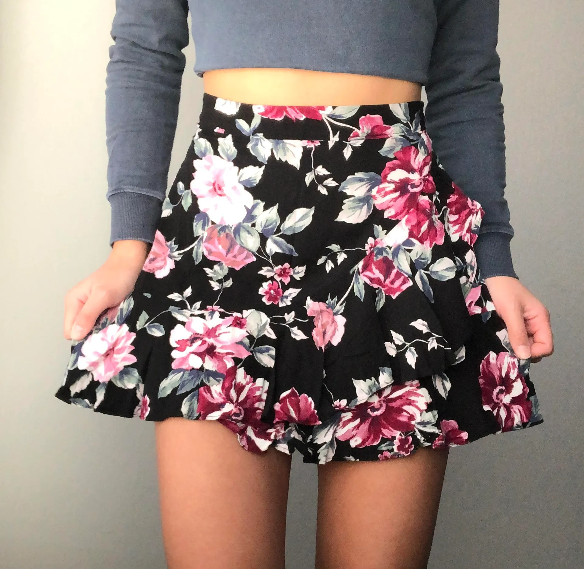 floral skirt - Image 2