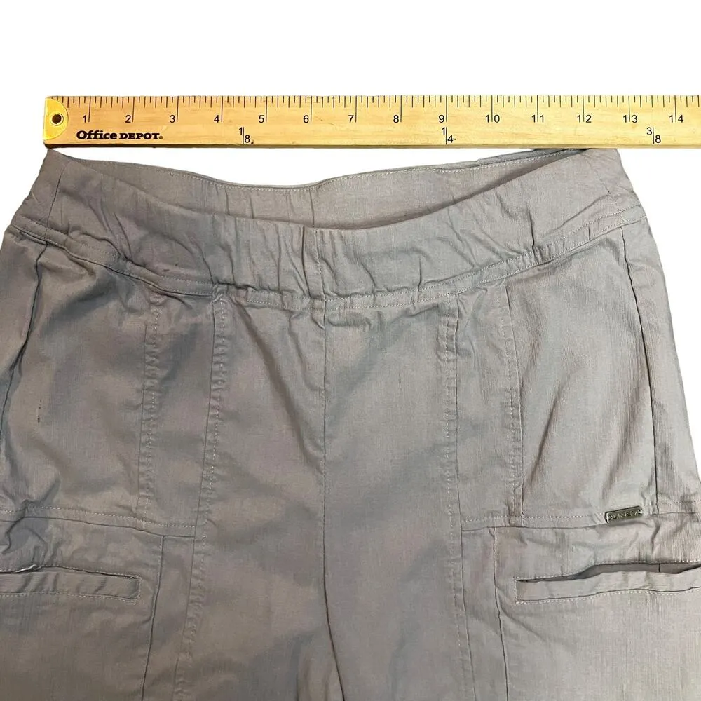 Line7 Women's Gray Cargo Athletic Outdoor Pants Size 12 - Image 7