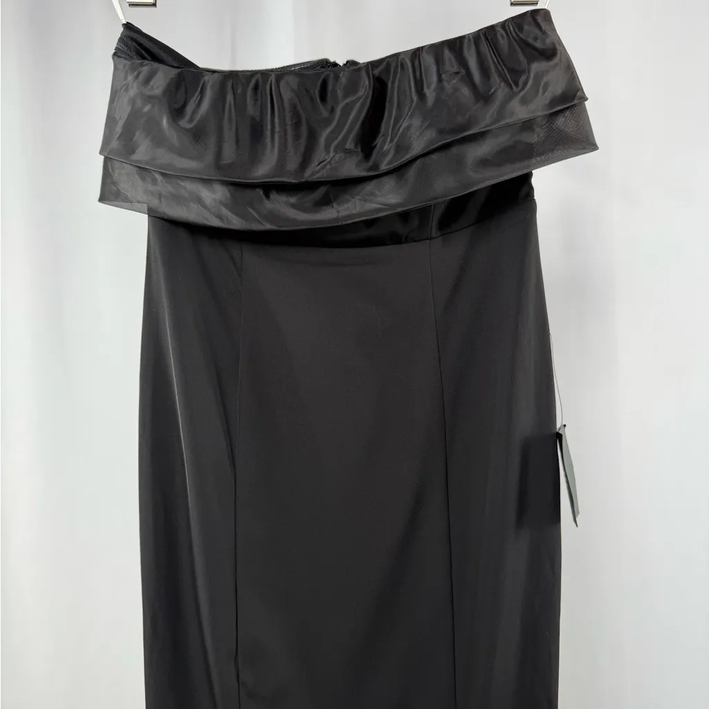 NWT Lulus Brilliantly‎ Bold Strapless Mermaid Maxi Dress in Black Size XS - Image 6