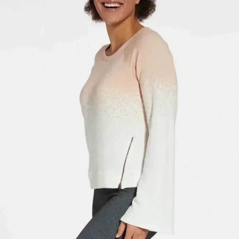 Calia by Carrie Underwood Women Pink Pullover White Size XS - Image 3