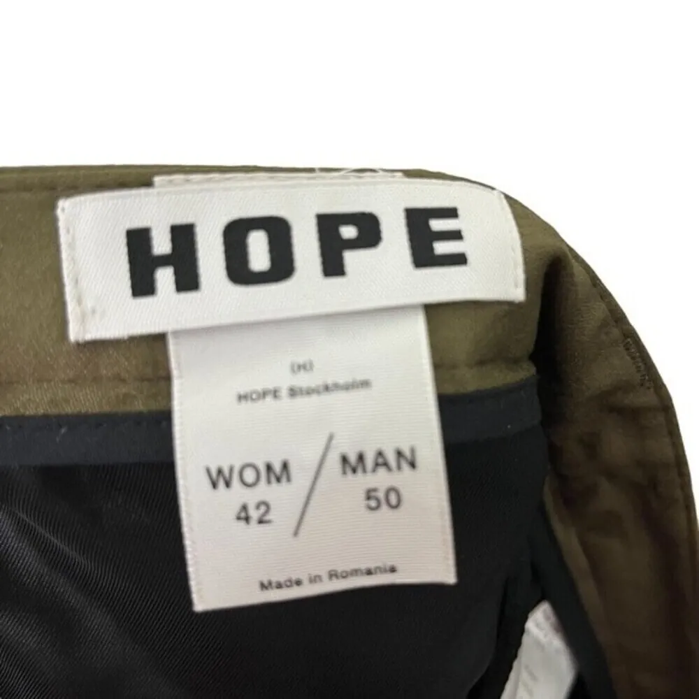 HOPE Stockholm Krissy Trouser Green Cropped Trouser Women’s Size 42 - Image 14