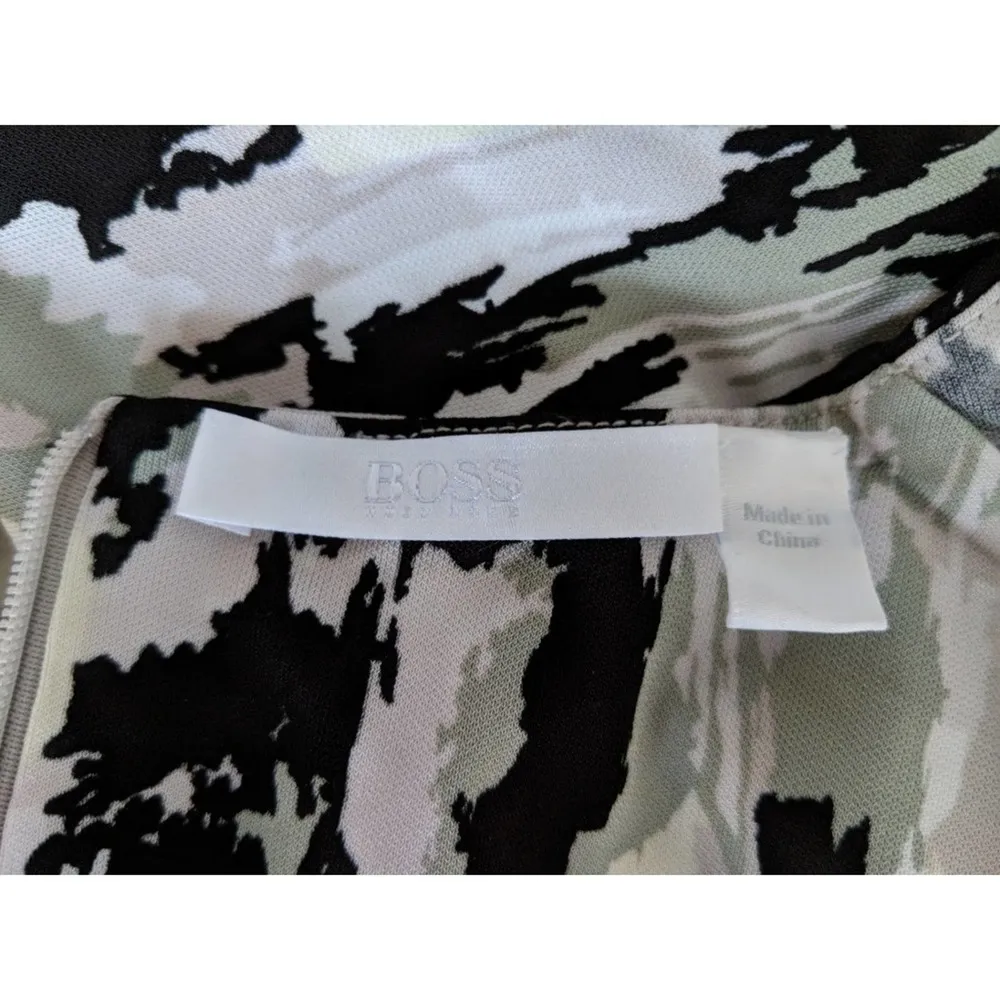 Hugo Boss Endria V-Neck Shell Camouflage Camo Popover - Size XS - NWOT - Image 4