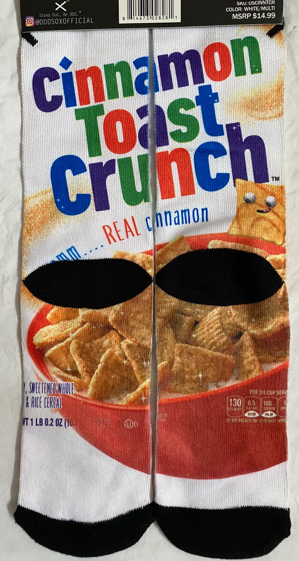 Odd Sox Cinnamon Toast Crunch Socks - Image 4