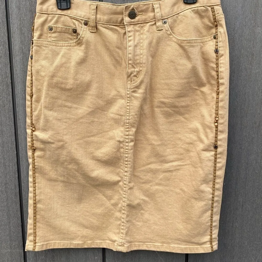 Vintage Lauren Ralph Lauren‎ Denim Skirt - Image 8