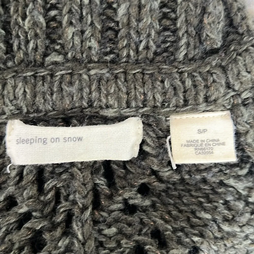 Sleeping on snow/ Hunter Green sweater dress - Image 5