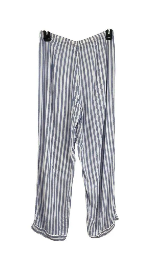 Rails Sleep Lounge Pants Womens Small Petite Blue Striped Rayon Pajama Bottoms - Image 2
