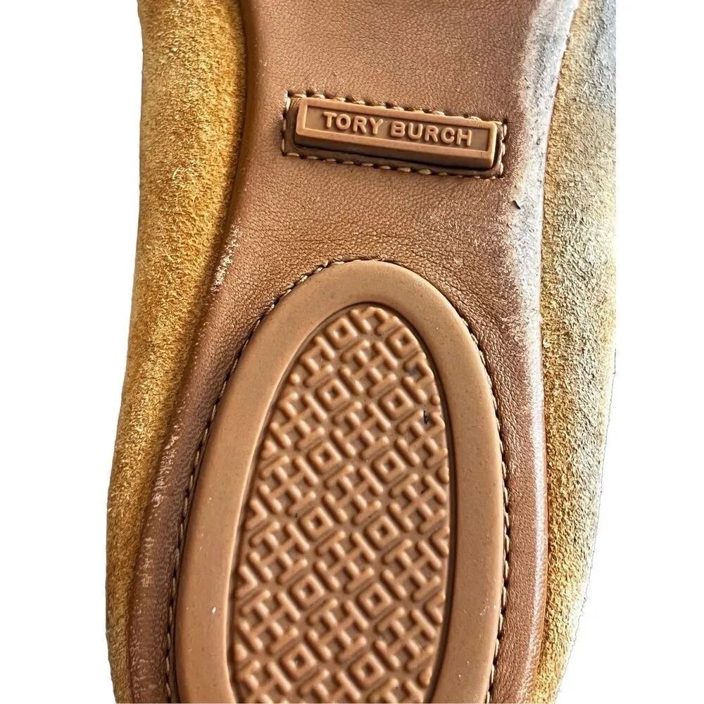 Tori Burch Minnie Travel Suede Ballet Flats size 6.5 - Image 4