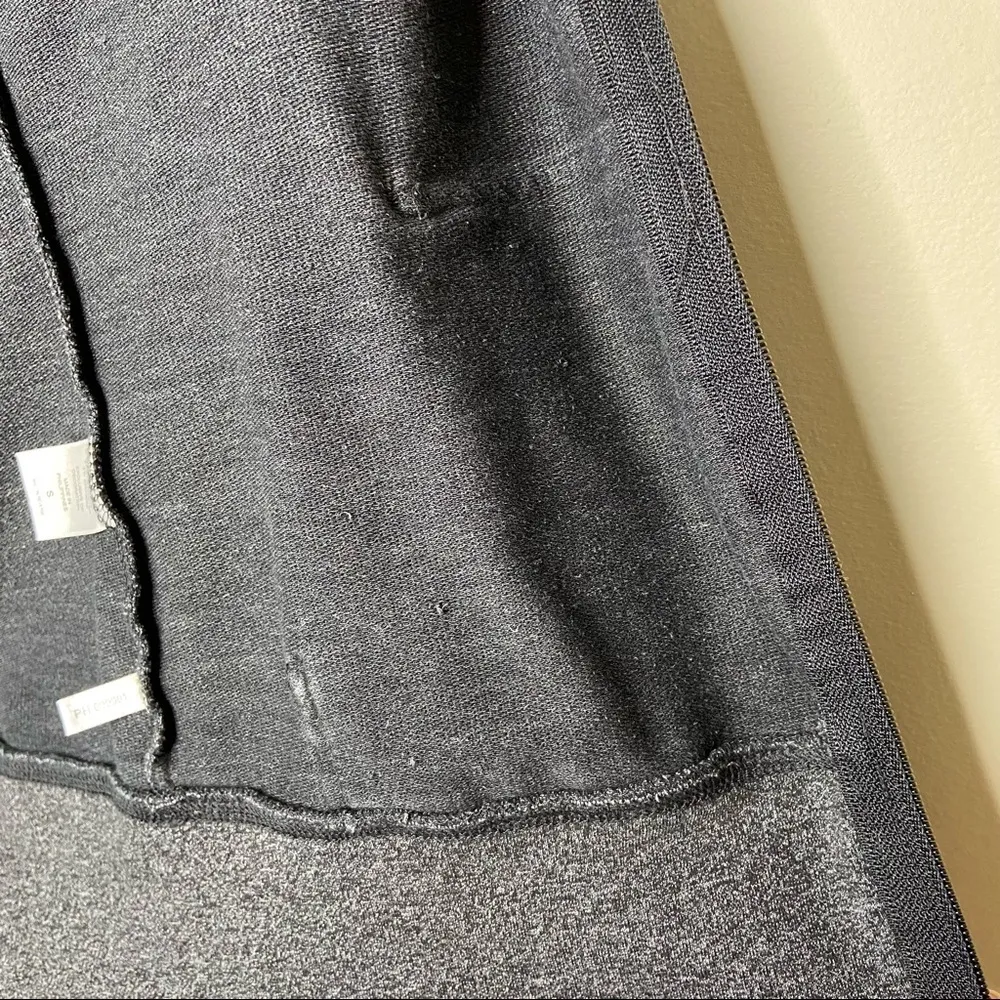 NY&CO Dark Gray Charcoal Full Zip Up Hoodie - Image 8