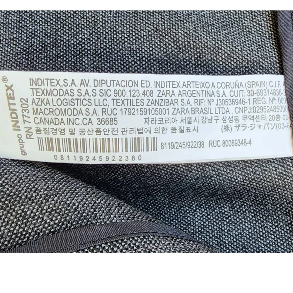 Zara Grey Jogger Style Pants Trousers 6 - Image 6