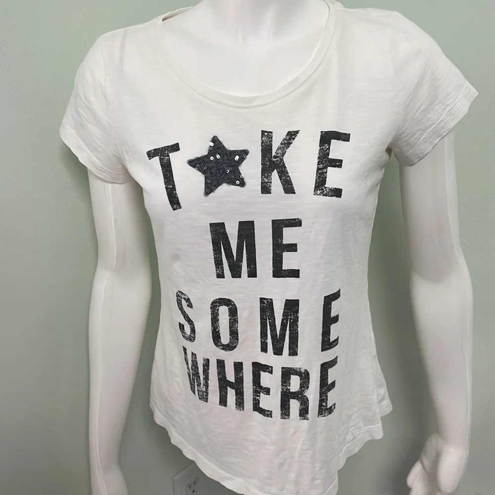 s.Oliver Take Me Somewhere Tee Eras Tour White Size 6 - Image 2