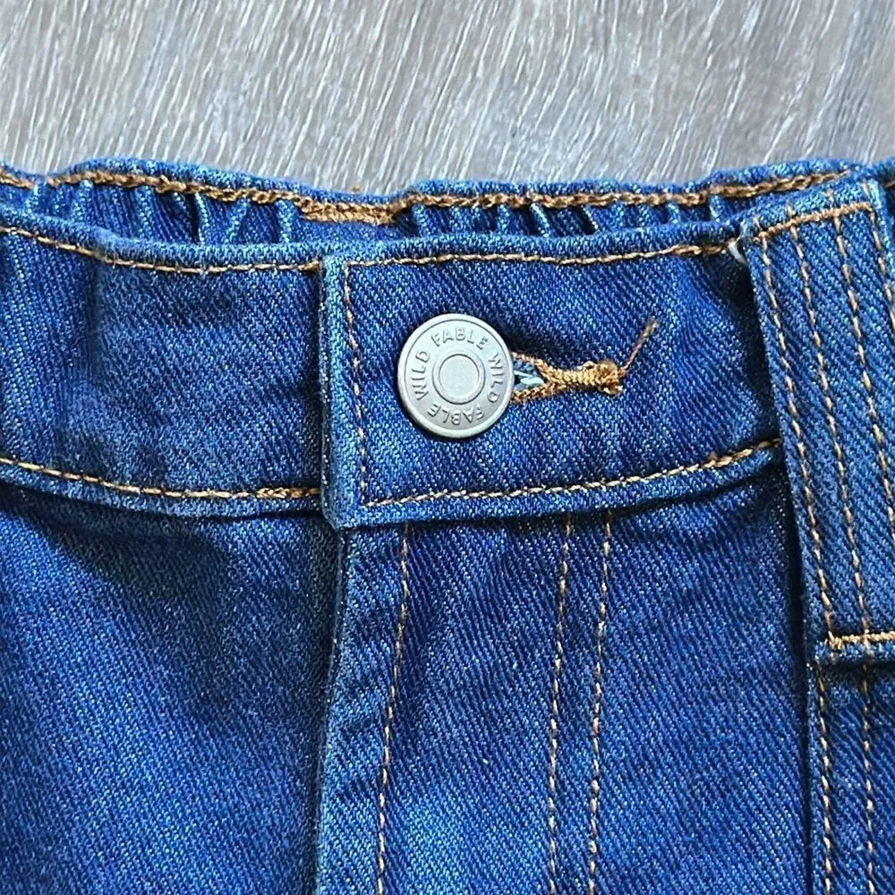 Super High Rise Utility Shorts Size 2 Extra Large Pockets - Image 3