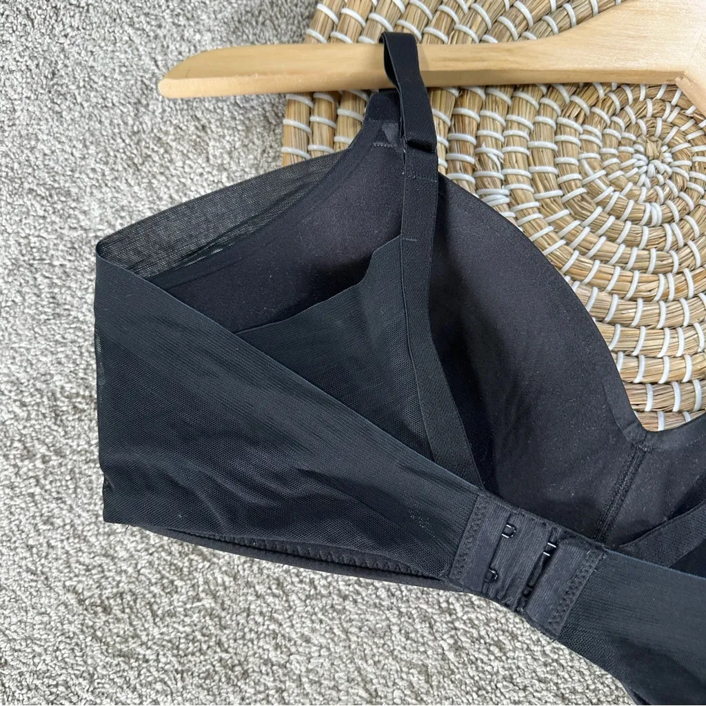 Wacoal Women’s Ultimate Side Smoother Wirefree Bra in Black 36D - Image 8