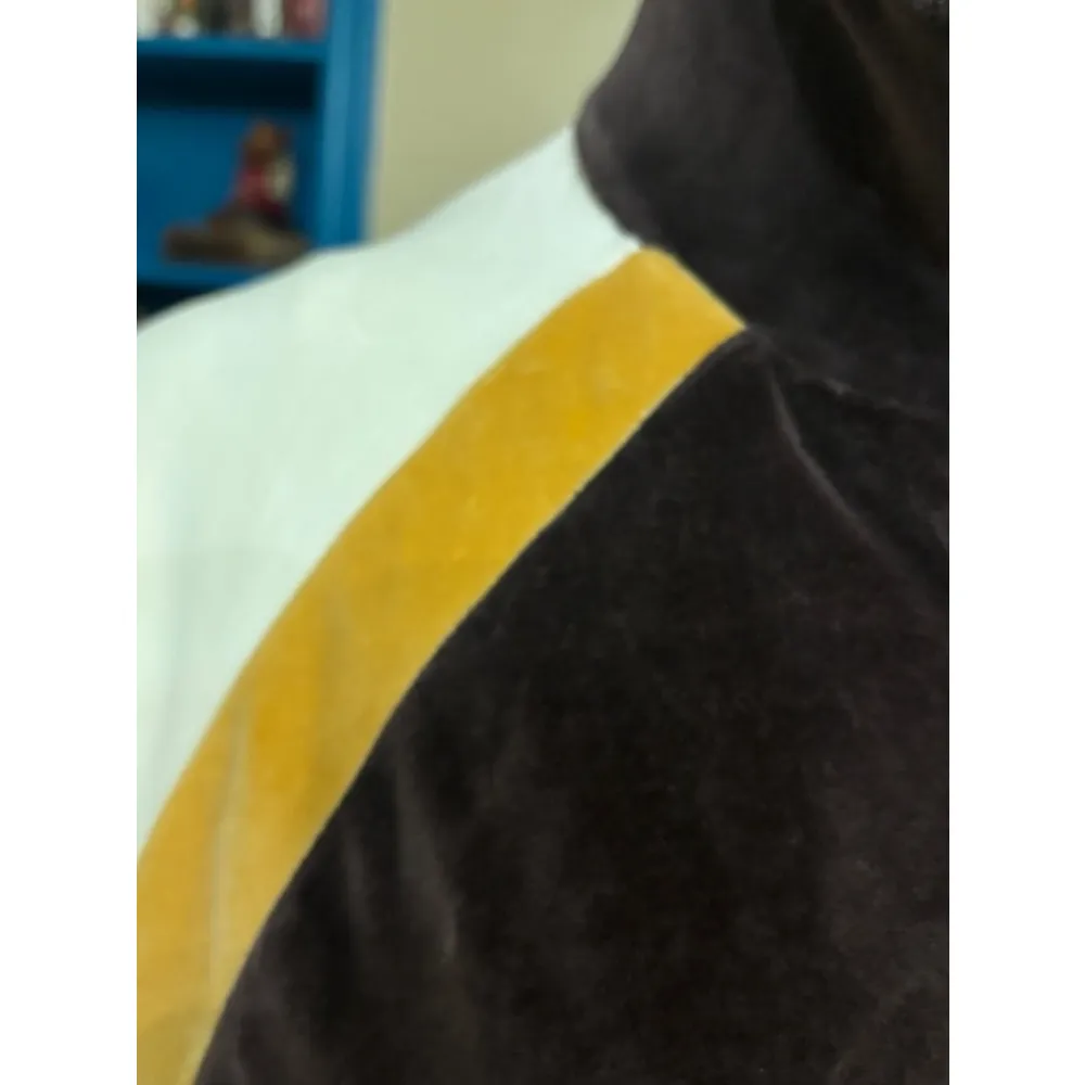 Vintage D.A.C. Athletic Club Jacket Size M Brown White Size M - Image 3