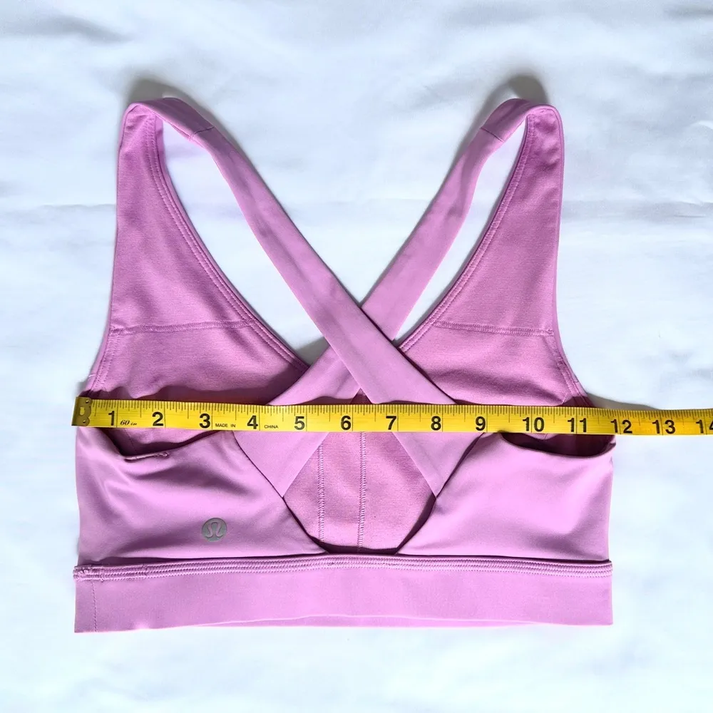 Lululemon Envital Bra *Medium Support B/C Cup - Dahlia Mauve - 4 - Image 9