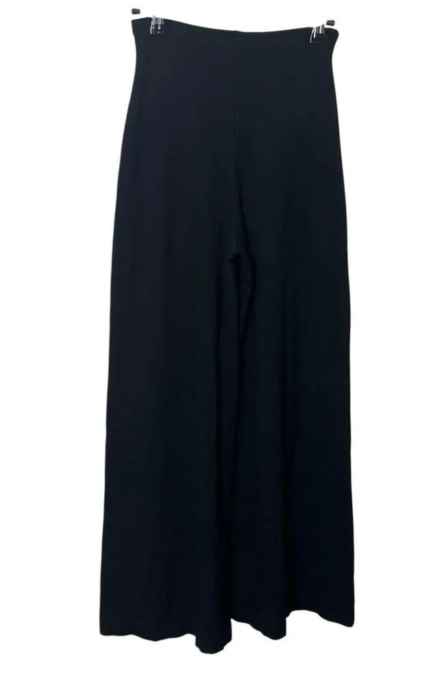Ripley Rader Ponte Wide Leg Pants Black Women’s Size Small Stretch - Image 6