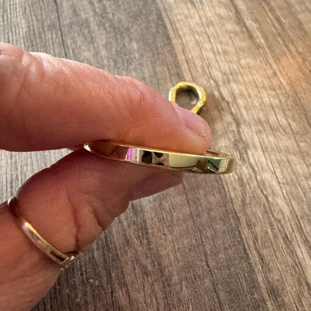 Anne Klein Lion head bag charm - Image 3