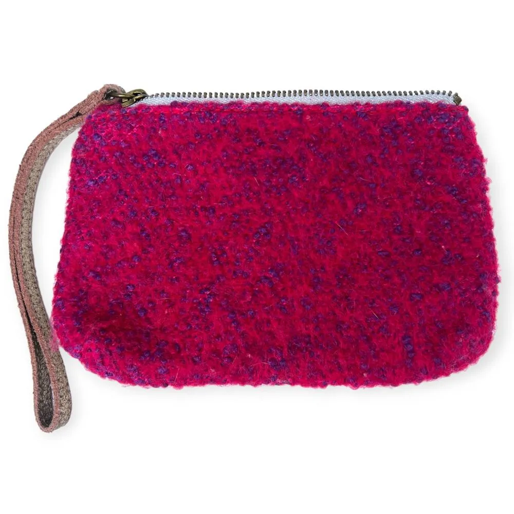 ANTHROPOLOGIE Beaded Monogram “J” Bag Purse Miss Albright Embroidered Pouch - Image 4