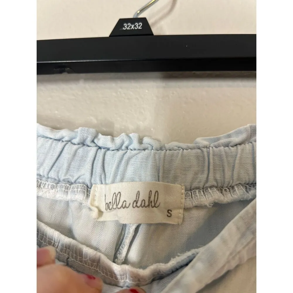 Bella Dahl 100% Lyocell Blue Pull On Shorts Womens Sz S Comfortable Soft - Image 5