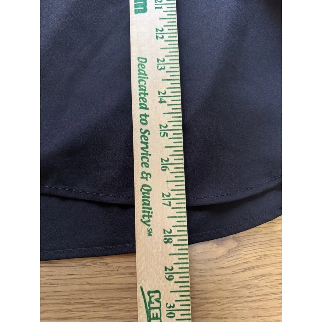 Jones‎ New York Signature Top Size Medium Long Sleeve Polyester Buttons Office - Image 4