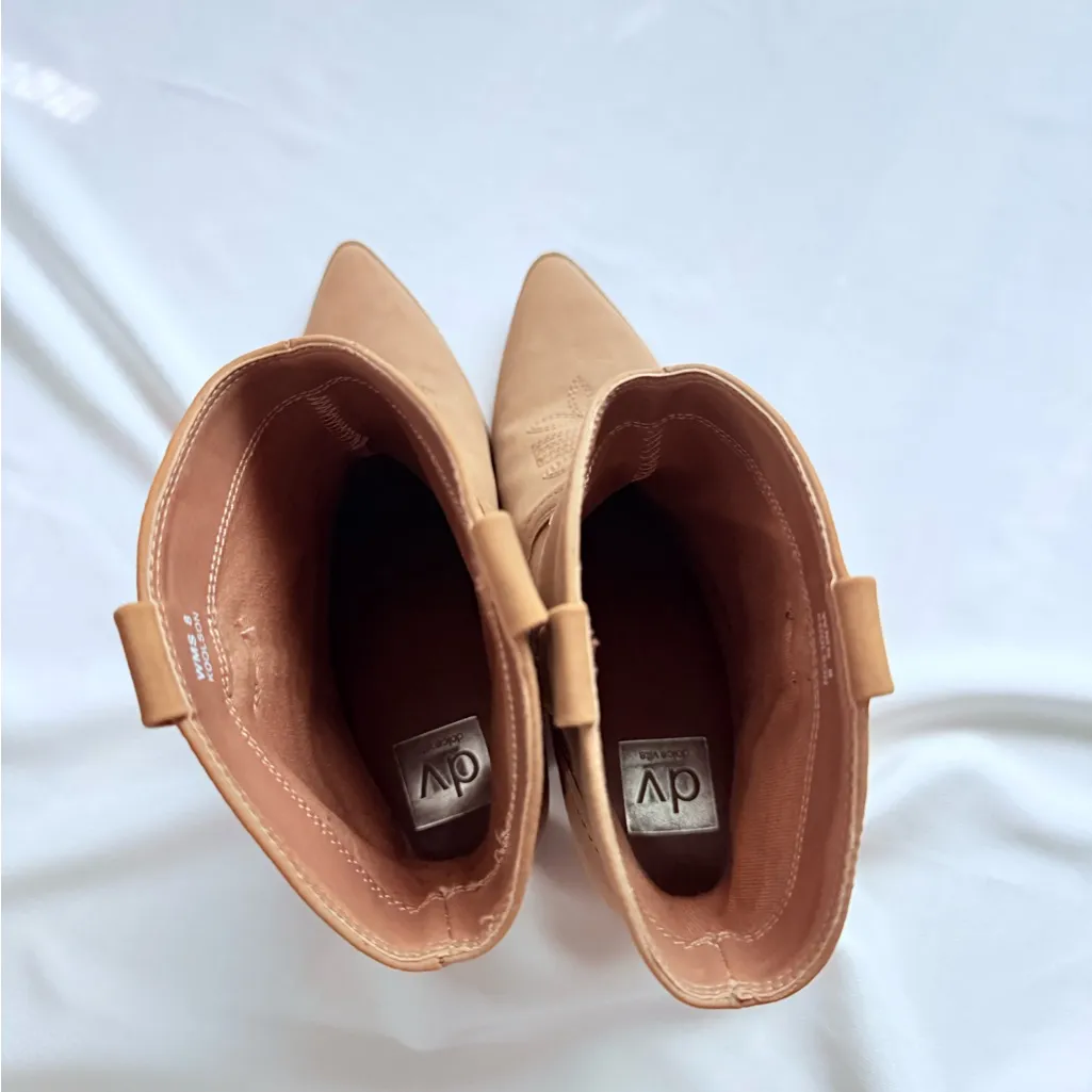 DV by Dolce Vita Braided Tan Ankle Booties Size 8 - Image 2