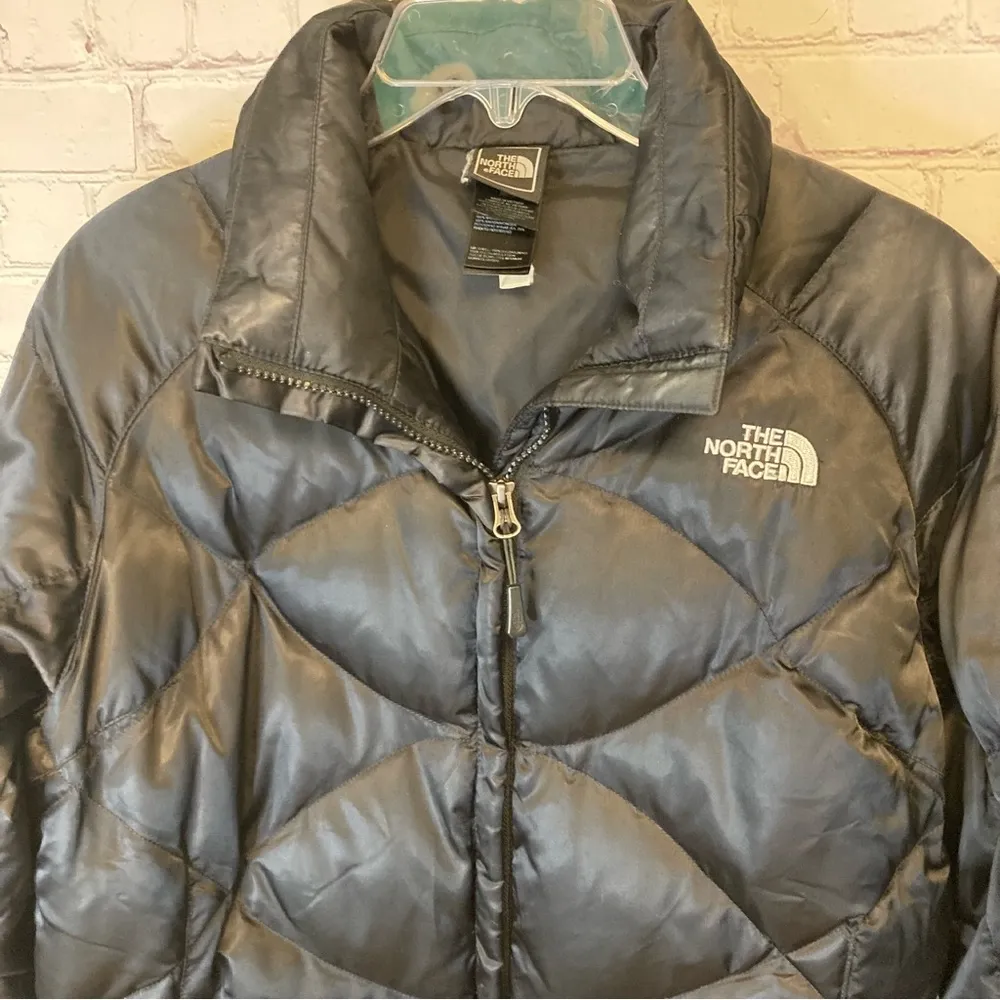 The North Face Black Full Zip Puffer Down 550 Jacket Size Medium - Image 6