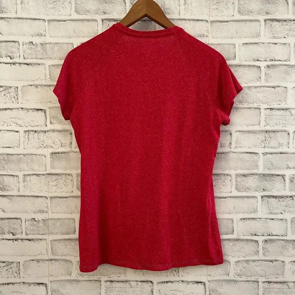 Women’s Adidas Climalite Cincinnati Bearcats red short sleeve t-shirt, Small - Image 2